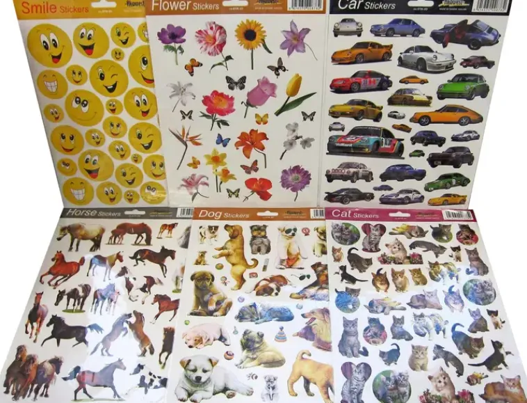 Ei merkkiä Askartelutarvikkeet<Tarralajitelma A-B