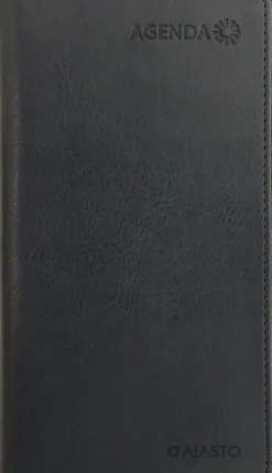 Ajasto Kalenterit>Taskukalenteri Agenda, Musta