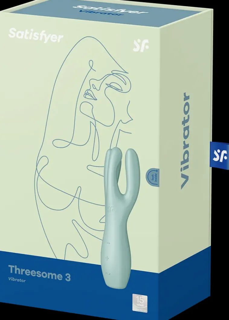 Satisfyer Seksivalineet<Threesome 3 Vibraattori