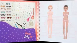 TOPModel Askartelutarvikkeet<Dress Me Up Tarrakirja