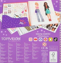 TOPModel Askartelutarvikkeet<Dress Me Up Tarrakirja