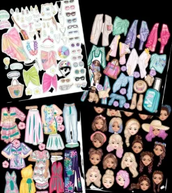 TOPModel Askartelutarvikkeet<Dress Me Up Tarrakirja