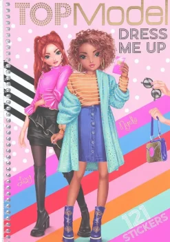 TOPModel Askartelutarvikkeet<Dress Me Up Tarrakirja
