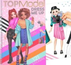 TOPModel Askartelutarvikkeet<Dress Me Up Tarrakirja