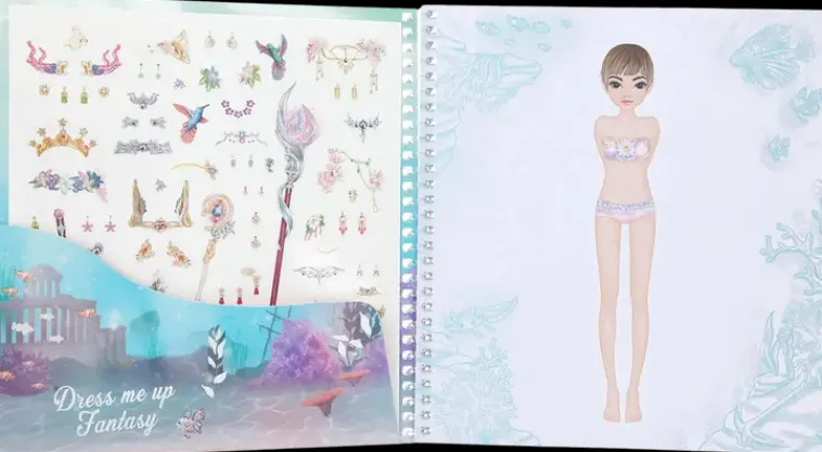 TOPModel Askartelutarvikkeet<Dress Me Up Tarrakirja Fantasy