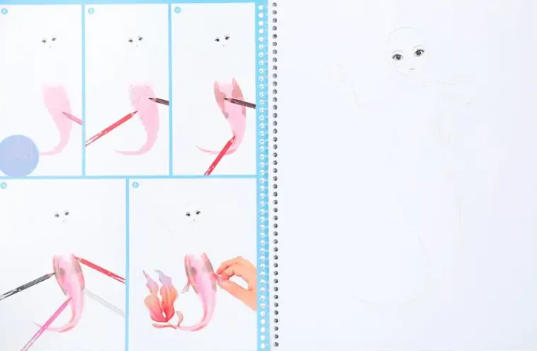 TOPModel Askartelutarvikkeet<Fantasy Suunnittelukirja