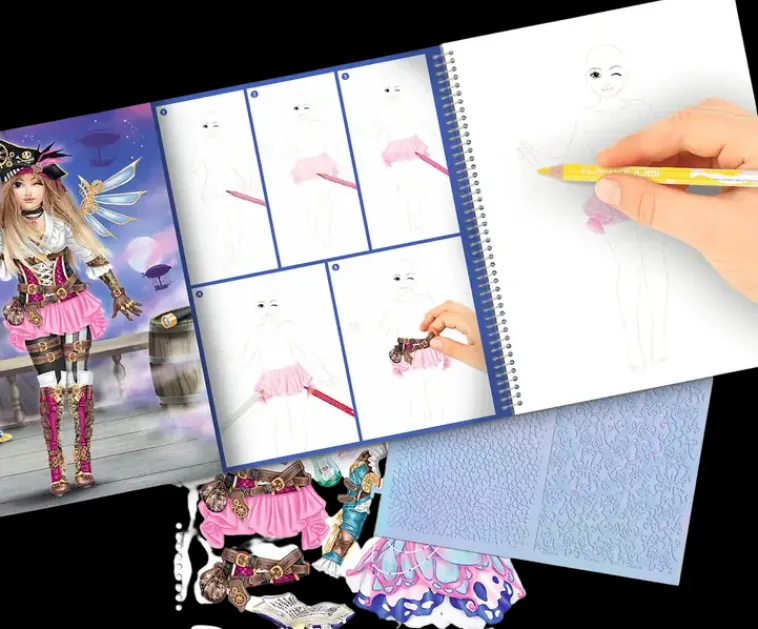 TOPModel Askartelutarvikkeet<Fantasy Suunnittelukirja