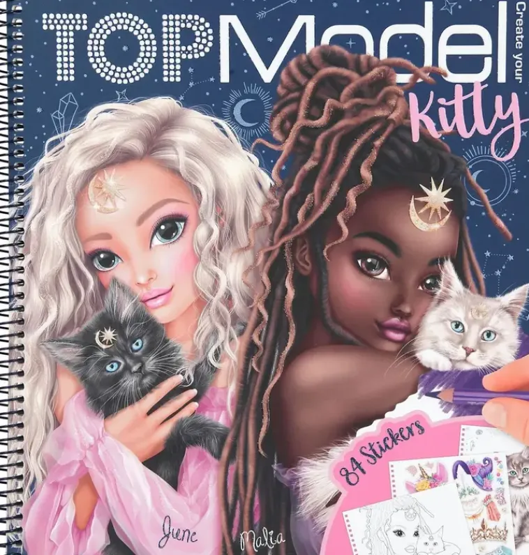 TOPModel Askartelutarvikkeet>Kitty Suunnittelukirja Moonlight