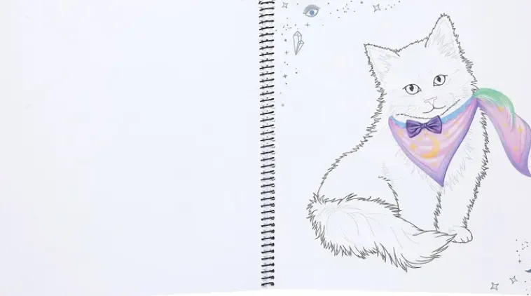 TOPModel Askartelutarvikkeet>Kitty Suunnittelukirja Moonlight