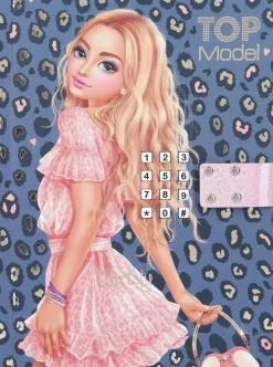 TOPModel Askartelutarvikkeet>Koodillinen & Soiva Paivakirja, Sininen