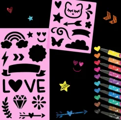 TOPModel Askartelutarvikkeet<Ohutkarkiset Tussit