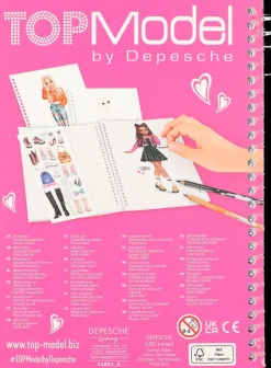 TOPModel Askartelutarvikkeet<Taskuvarityskirja