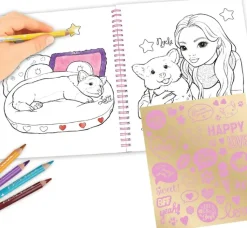 TOPModel Askartelutarvikkeet<Varityskirja Corgi