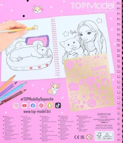 TOPModel Askartelutarvikkeet<Varityskirja Corgi