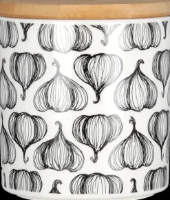 Kultakeramiikka Astiat>Valkosipulipurkki 8 Dl Koti