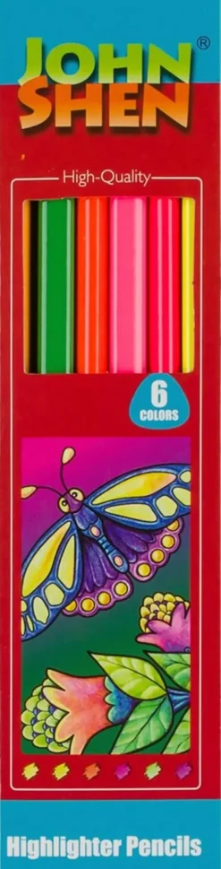 Ei merkkiä Toimistotarvikkeet>Varikynat Neon 6 Kpl