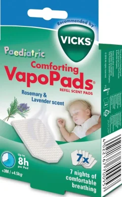 Vicks Ilmastointi Ja Huoneilma<Vapopads, Rosmariini & Laventeli, 7 Tuoksutyynya