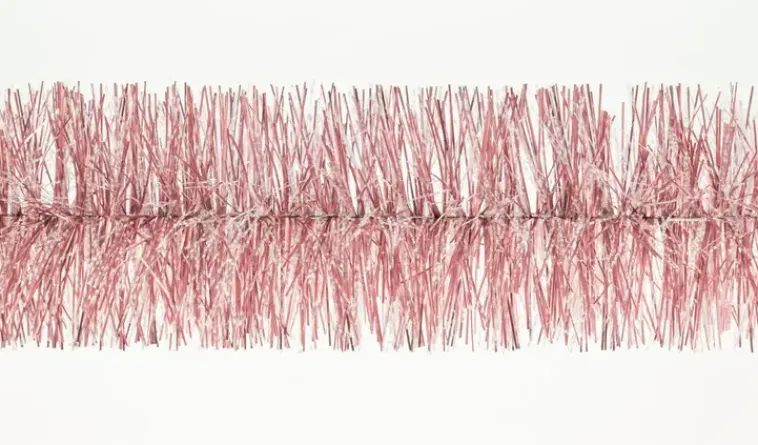 Weiste Sesonkijuhlatarvikkeet>Punos Opaaliroosa/Lumipilkku 75Mmx2M