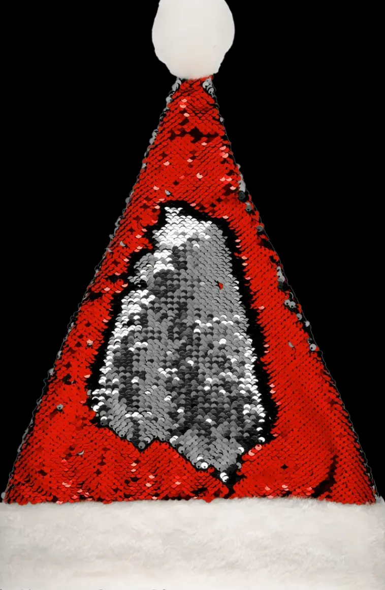 Winteria Sesonkijuhlatarvikkeet>Paljetti Tonttulakki Lajitelma