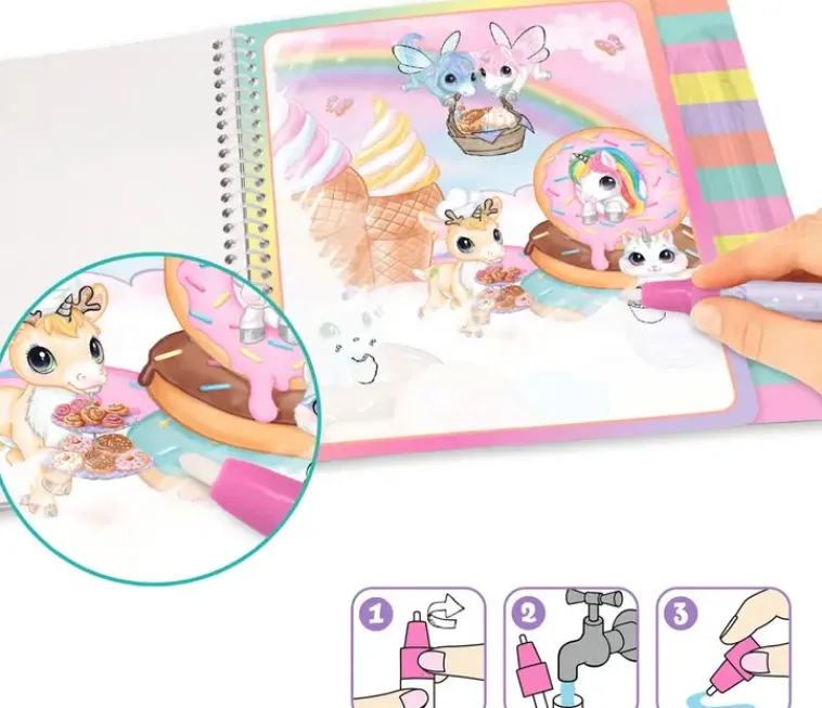 Ylvi Askartelutarvikkeet<Aqua Taikavarityskirja