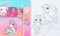 Ylvi Askartelutarvikkeet<Varityskirja Paljeteilla